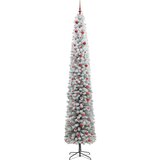 vidaXL Umestno božično drevo Zelena 300 cm PVC in Jeklo in Plastika | Shoptok.si