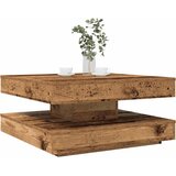 Klub stolić rotirajući za 360 stupnjeva od starog drva 70x70x34,5 cm | shoptok.hr