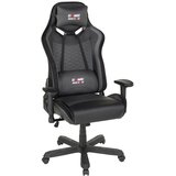 XORA GAMING STOL tekstil črna | Shoptok.si