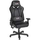 GAMING STOL tekstil črna