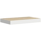  Plutajuća zidna polica boja hrasta i bijela 50x23x3,8 cm MDF | shoptok.hr