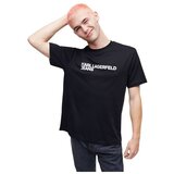 Karl Lagerfeld Majice s kratkimi rokavi A1M17002 REG SS ESSENTIAL Črna | Shoptok.si