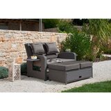 Greemotion Lounge Zofa Bahia Rondo, Rjava, Siva, Raztegljiva | Shoptok.si