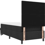 Box Boks vzmetnica z vzmetnico in klopjo Črna 90x190 cm Tkanina, (22083298) | Shoptok.si
