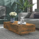 vidaXL stolić za kavu dimljeni hrast 115x60x31 cm konstruirano drvo Cijene