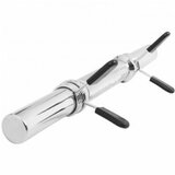  Kratka srebrna šipka za bučice 35 cm + 2 sigurnosne opruge | ePonuda.com