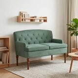  Ljubavni kauč s gumbima Morska zelena 111 x 65 x 79 cm Baršun | Eponuda.com
