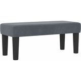  Krevet s opruga kutije Tamno siva 190 x 90 cm Baršun | shoptok.hr