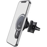 hoco. auto držač za ventilacijsku rešetku s induktivnim punjenjem podržava punjenje s MagSafe 15W CA85 crna | shoptok.hr