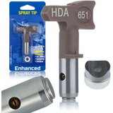 Rosfix HDA+ 651 BRIZGALNA GLAVA – 30 CM ŠIRINA CURKA, NIKLJANA KOVINSKA, VISOKOTLAČNA | ZA GLAJENJE, BITUMNE, ŠPAHTELE | ZA AGREGATE ZA BARVANJE, (5000075927) | Shoptok.si