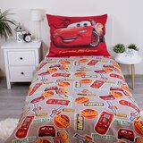 Jerry Fabrics Crvena pamučna dječja posteljina za krevet za jednu osobu 140x200 cm Cars "Legend" – | shoptok.hr