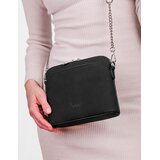 Vuch Crossbody torba Mini Fossy Suede Black, 17 x 20 cm Slike