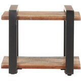  Noćni ormarić 50 x 40 x 40 cm od masivnog obnovljenog drva | shoptok.hr