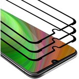 Cadorabo Motorola MOTO E6 PLUS - Zaščitna folija v transparentno s čarno - 3-pack Kaljeno steklo za zaščito zaslona s trdoto 9H in 3D dotikom, (20563041) | Shoptok.si