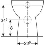 Geberit WC ŠOLJA SELNOVA BALTIK RIMLESS VIDNI PRIKLJUČAK 500.480.01.7 GEBERIT | ePonuda.com