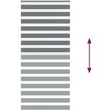 vidaXL Zavjesa zebra 100x230 cm širina tkanine 95,9 cm poliester | shoptok.hr