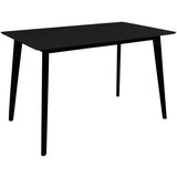 House Nordic Jedilna miza s črno mizno ploščo 70x120 cm Vojens – | Shoptok.si