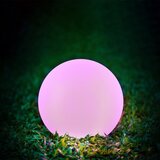  LED RGBW solarna lampa BALL LED/3,2 V 500 mAh prečnik 30 cm IP65 + daljinski upravljač | Eponuda.com