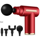 INF Prenosna masažna pištola 6-stopenj, krtačni motor, 1800mAh, ABS Red, (5000282975) | Shoptok.si