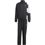 Adidas Športna trenirka črna / off-bela | Shoptok.si