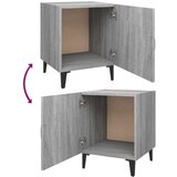  Nočna omarica 2 kosa siva sonoma konstruiran les, (20730862) | Shoptok.si