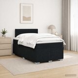  Boxspring krevet s madracem Crna 120 x 200 cm Tkanina | shoptok.hr
