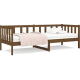  Dnevni ležaj smeđa boja meda 80 x 200 cm od masivne borovine | Eponuda.ba