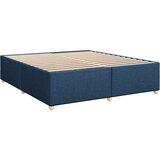  Krevet s oprugama i madracem plavi 200 x 200 cm od tkanine | shoptok.hr