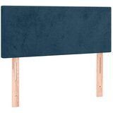  Uzglavlje tamnoplavo 100x5x78/88 cm baršunasto | shoptok.hr