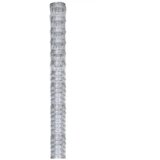  Vrtna ograda od pocinčanog čelika 50 x 1,6 m srebrna | shoptok.hr