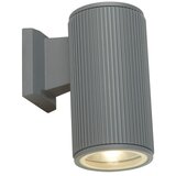 Searchlight Outdoor Stenska svetilka za verando z 1 lučjo - siva s prozornim steklenim difuzorjem, (22100648) | Shoptok.si