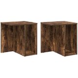  Konačna Stolić 2 pcs Dimljeni hrast 37 x 32 x 40 cm | shoptok.hr