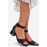 EVENTO Black Heeled Sandals Women Zennia | Shoptok.si