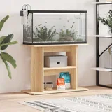 Stalak za akvarij boja hrasta 80x35x60 cm od konstruiranog drva
