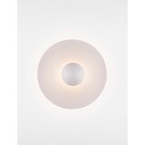 Nova Luce Bela aluminijasta LED stenska svetilka Edem – | Shoptok.si
