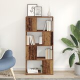 vidaXL Enota za shranjevanje Stari les Izdelan les 60 x 24 x 124 cm | Shoptok.si