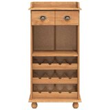  Ormar za vino ASKIM Medeni vosak 57 x 37 x 114 cm | shoptok.hr