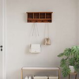  Vješalica Smeđa 70 x 11 x 27 cm Čvrsto mahagonijsko drvo | Eponuda.ba