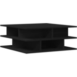  Stolić za kavu crni 70x70x29 cm od konstruiranog drva | Eponuda.com