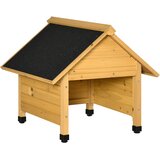 HOMESTAR Garaža za robotsko kosilnico 75x76x70 cm Rumena, (5000228205) | Shoptok.si