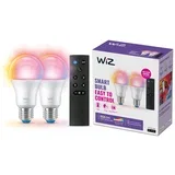 set 2x led rgbw prigušiva sijalica A60 E27/8,5W/230V 2200-6500K wi-fi+daljinski upravljač