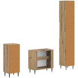  Set za kupaonicu od 3 dijela HAARLEM Konstruirano drvo | shoptok.hr