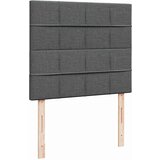  Otomanski krevet s madracem i LED tamnosivi 120x200 cm tkanine | shoptok.hr