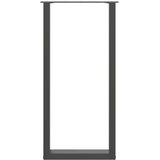  Noge za barski stol U-oblika 2 kom antracit 40 x (100-101) cm čelik | Eponuda.com