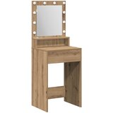  Toaletni stol s policom Umjetnički hrast 50 x 41 x 135 cm | shoptok.hr
