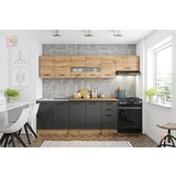 Halmar Kuhinjski blok Perla 260 - artisan hrast/siva | Shoptok.si