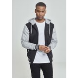 UC Men 2-color Zip-Up Sweatshirt BLK/Grey Cene