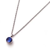 Oliver Weber ženski Uno Aqua Sapphire Lančić Sa Swarovski Plavim Kristalnim Priveskom Cene