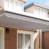  Zamjena za rub tende Svjetlosiva 480 x 20 cm Poliester | shoptok.hr