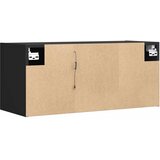  Zidni TV ormarić s LED svjetlima crni 80x31x35 cm | Eponuda.ba